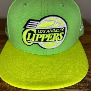 New Era fitted hat size 7 1/2 LA Clippers